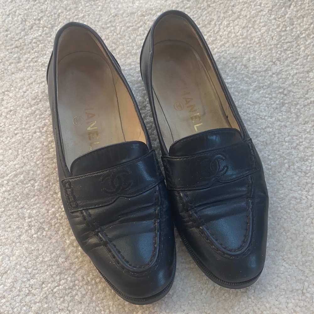 Chanel Loafers - Black